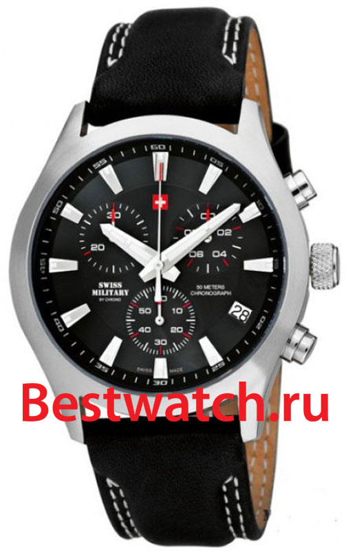 Часы Swiss Military Кварцевые хронографы SM34023.05